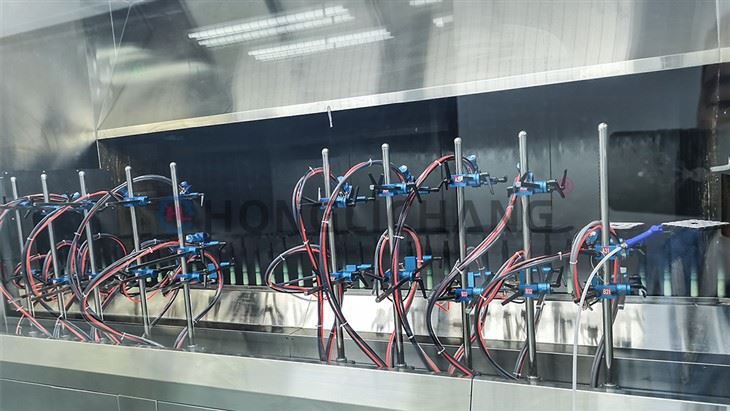 Metalizing UV palapis Line